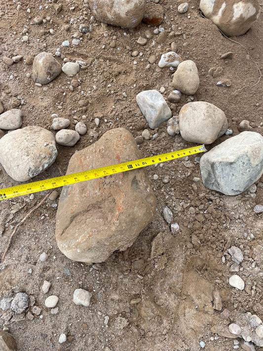 Large River rock the ton $110.00. Free delivery within 10 miles. call for details. Multi ton discount. 315-725-5825